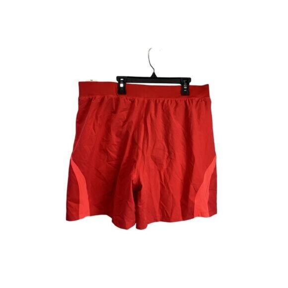 Preppy Streetwear Coquette Utility Under Armour Shorts for Men Size XL Red - Picture 1 of 7